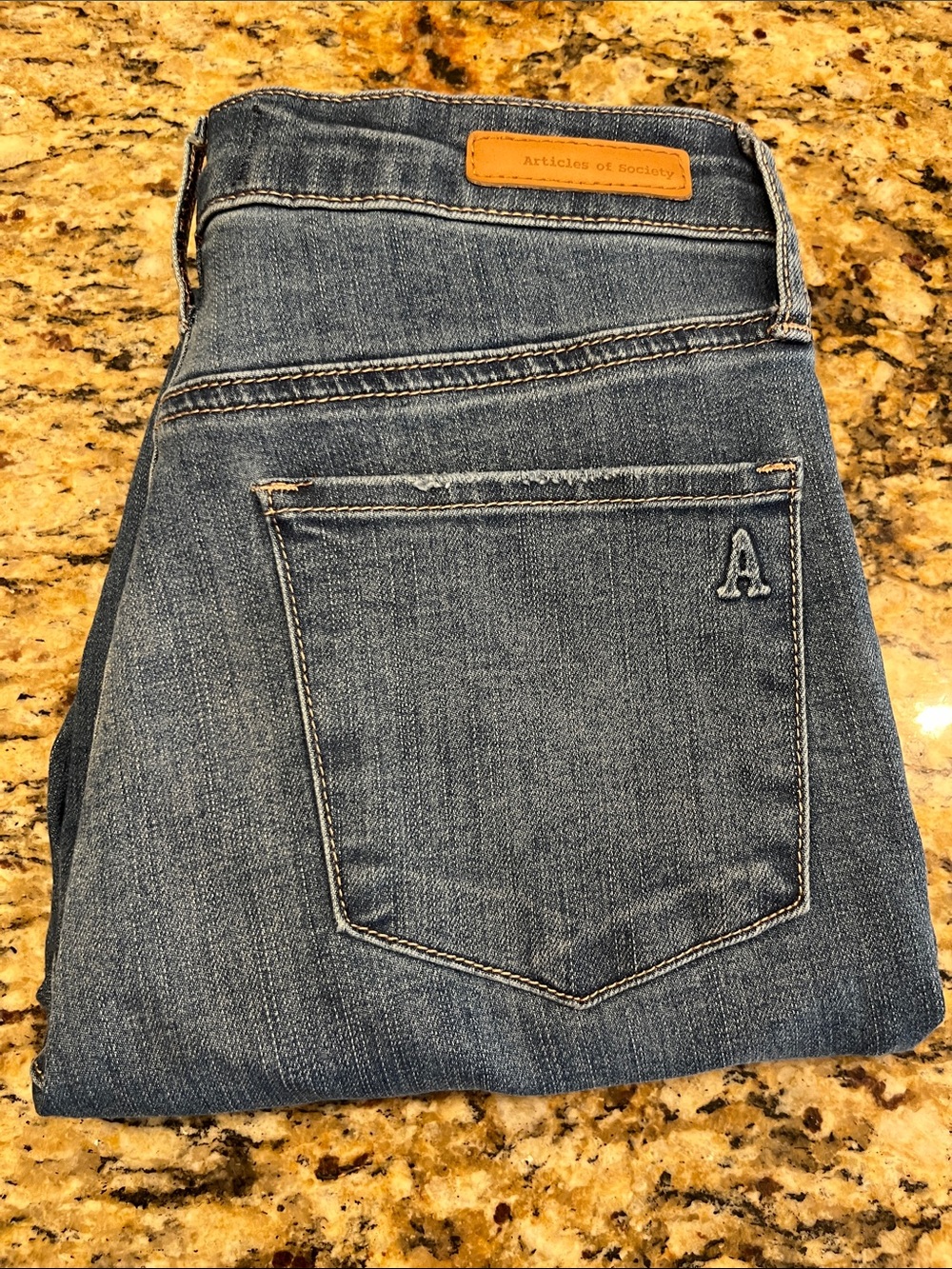 Articles of Society Dark Blue High-Rise Skinny Jeans🔥👖